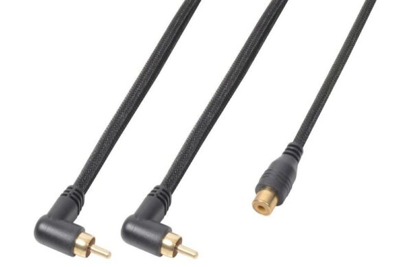 Aanbieding PD Connex Kabel 2x RCA Male - 1x RCA Female 30cm (ean 8715693268355)