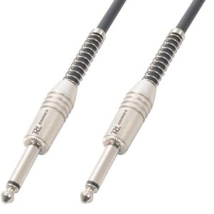 Aanbieding PD Connex Gitaarkabel 6.3mm jack - 6.3mm jack - 6 meter - Zwart (ean 8715693001952)