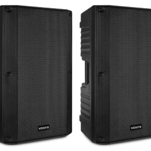 Aanbieding Vonyx VSA150S actieve stereo speakerset 15" met o.a. Bluetooth - 1000W (ean 8715693311129)