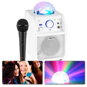 Aanbieding Vonyx SBS50W Karaokeset met microfoon