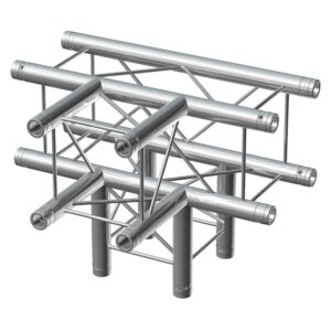 Aanbieding BeamZ Deco Truss P24-T42 vierkante truss T-stuk 4-weg (ean 8715693318531)