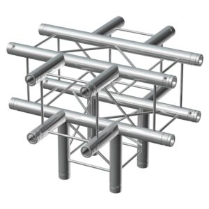 Aanbieding BeamZ Deco Truss P24-C55 vierkante truss kruis 5-weg (ean 8715693318548)