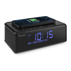 Aanbieding Audizio Cuneo wekkerradio DAB+ - Bluetooth wekker met draadloze (ean 8715693334906)