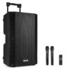 Aanbieding Vonyx VSA700 ABS 15" portable speaker met Bluetooth en 2x draadloze (ean 8715693335644)