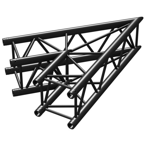 Aanbieding BeamZ Truss P30-C19B vierkante truss zwart 45° 2-weg hoek (ean 8715693302547)