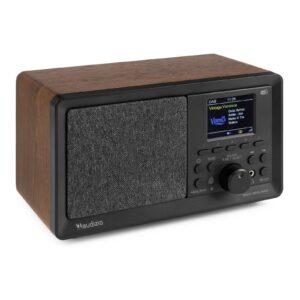 Aanbieding Retourdeal - Audizio Padova retro DAB radio met Bluetooth en USB mp3 (ean 8715693336558)