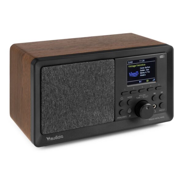 Aanbieding Retourdeal - Audizio Padova retro DAB radio met Bluetooth en USB mp3 (ean 8715693336558)