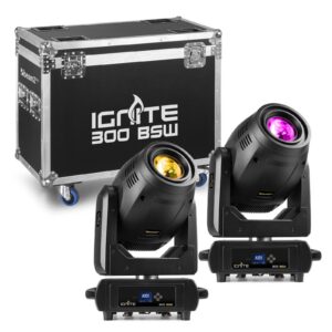 Aanbieding BeamZ IGNITE300LED - Set van 2 LED moving heads (beam