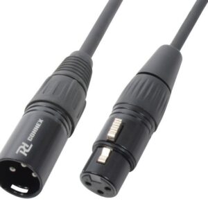 Aanbieding PD connect singnaalkabel XLR male/female 3-pins - 30meter - zwart (ean 8715693342321)