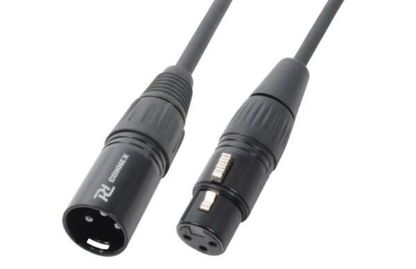 Aanbieding PD connect singnaalkabel XLR male/female 3-pins - 30meter - zwart (ean 8715693342321)