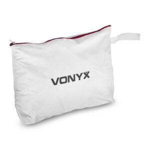 Aanbieding Vonyx DB5 elastisch lycra doek voor DB5 DJ booth - wit (ean 8715693340181)