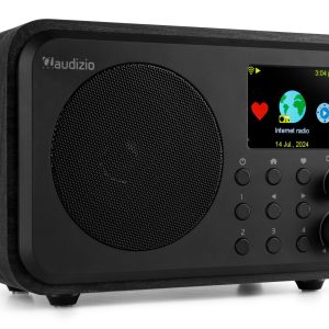 Aanbieding Audizio Vicenza - DAB+ en WIFI Radio met Bluetooth - Op accu - Zwart (ean 8715693342451)