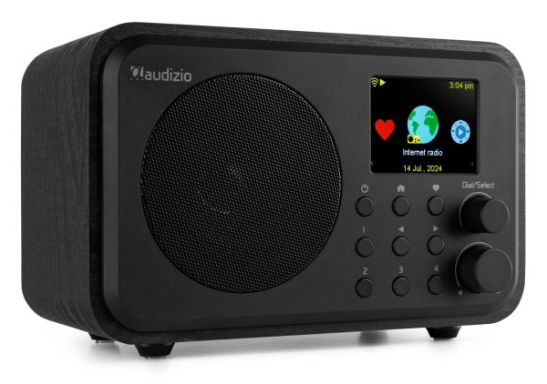 Aanbieding Audizio Vicenza - DAB+ en WIFI Radio met Bluetooth - Op accu - Zwart (ean 8715693342451)