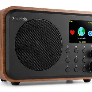 Aanbieding Audizio Vicenza - DAB+ en WIFI Radio met Bluetooth - Op accu - Zwart / (ean 8715693342475)