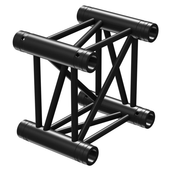 Aanbieding BeamZ Truss P30-L021B zwart vierkant - lengte 21cm (ean 8715693302431)