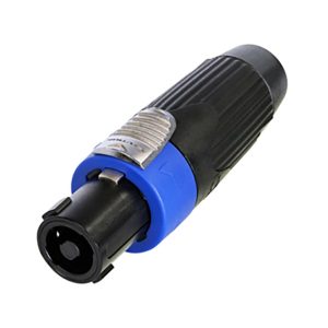 Aanbieding Neutrik - 4-polige Speakon Vrouwelijke Kabelconnector - zwart metaal - (ean 8715693343113)