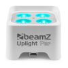 Aanbieding BeamZ BBP90W Uplight PAR spot op accu met 4x 4W LED&apos;s Wit (ean 8715693343793)