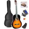 Aanbieding MAX SoloArt klassieke akoestische gitaar (39") starterset - Sunburst (ean 8715693329025)