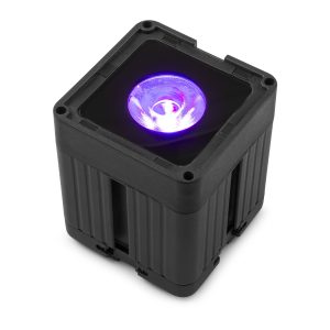 Aanbieding Retourdeal - Beamz Professional KUBE20BK - IP65 - RGBWA-UV - Uplight (ean 8715693342917)