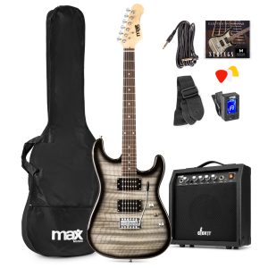 Aanbieding Max GigKit Superstrat Elektrische gitaar met 40 Watt versterker en (ean 8715693341034)