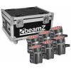 Aanbieding BeamZ BBP60 Uplighter set met 6 draadloze spots in flightcase (ean 8715693295290)