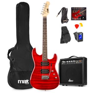 Aanbieding Max GigKit Superstrat Elektrische gitaar met 40 Watt versterker en (ean 8715693341058)