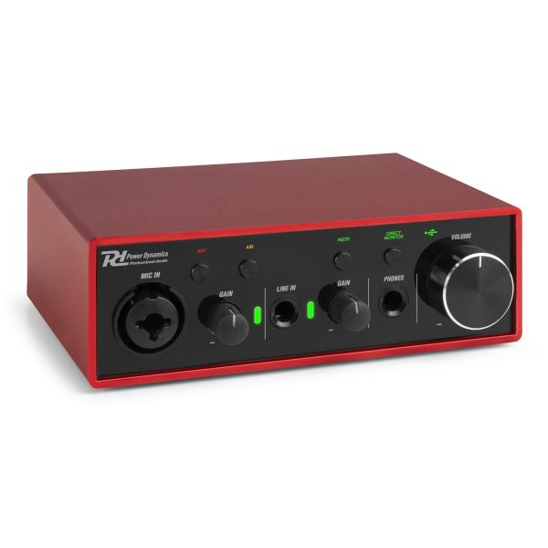 Aanbieding Power Dynamics PDX11 USB audio interface solo (ean 8715693343458)