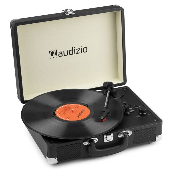 Aanbieding Audizio RP116BK retro platenspeler met Bluetooth - Platenspeler in (ean 8715693349054)