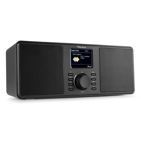 Aanbieding Retourdeal - Audizio Monza stereo DAB radio met Bluetooth - Zwart (ean 8715693331386)