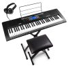 Aanbieding MAX Rhapsody61L Complete keyboard set met bankje