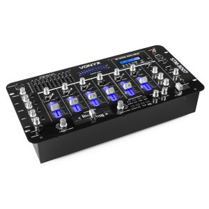 Aanbieding Vonyx STM-3007 19 inch DJ Mixer 6 Kanaals SD/USB/MP3/LED/Bluetooth (ean 8715693267211)