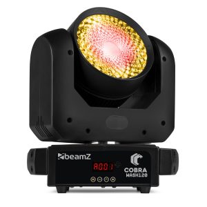 Aanbieding BeamZ Cobra Wash120 moving head met LED ring - RGBW - 120W (ean 8715693352627)