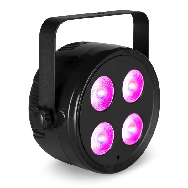 Aanbieding Fuzzix PLF20 Party LED par met 4x 12W LED's - RGBAW-UV - Inclusief (ean 8715693350654)