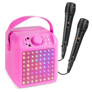 Aanbieding Fenton KAR50P karaoke set - Karaoke box met Bluetooth