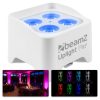 Aanbieding Retourdeal - BeamZ BBP90W Uplight PAR spot op accu met 4x 4W LED&apos;s Wit (ean 8715693343792)