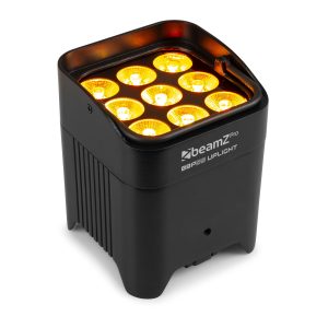 Aanbieding BeamZ Professional BBP59 uplight - 9x multicolor LED's & verwisselbare (ean 8715693308105)