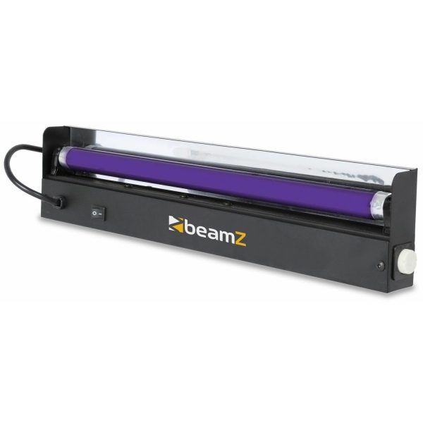 Aanbieding Retourdeal - BeamZ Blacklight / UV TL buis 45cm met armatuur (ean 8715693023769)