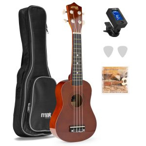 Aanbieding Retourdeal - MAX UKEY Ukelele set met 21" Ukulele en accessoires - (ean 8715693329970)