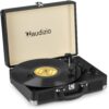 Aanbieding Retourdeal - Audizio RP114BK - Retro platenspeler in zwarte koffer - (ean 8715693347622)