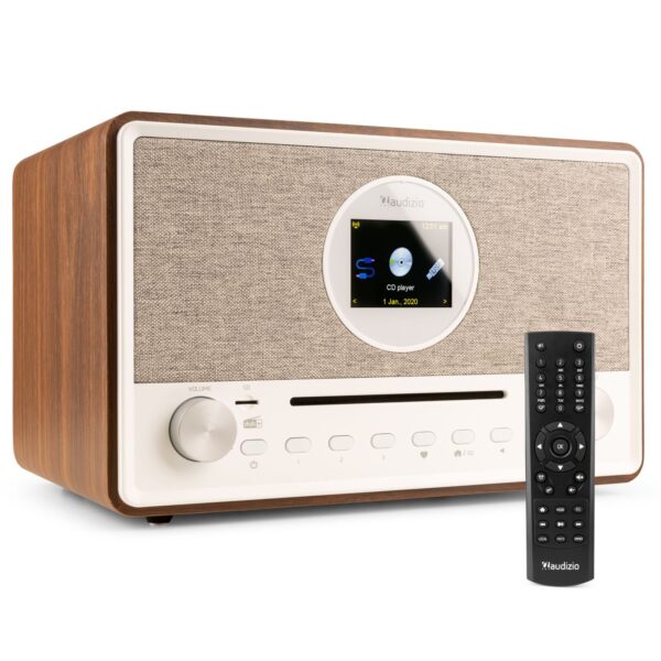 Aanbieding Retourdeal - Audizio Lucca stereo DAB radio met cd speler