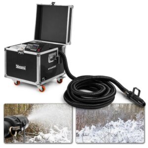 Aanbieding Retourdeal - BeamZ SNOW5000 professionele sneeuwmachine met slang (ean 8715693305967)