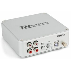 Aanbieding Retourdeal - Power Dynamics PDX015 LP&apos;s digitaliseren Phono USB (ean 8715693293499)