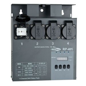 Aanbieding Showtec RP-405 MKII Relay Pack Switchpack (ean 8717748359841)