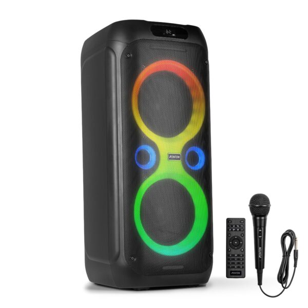 Aanbieding Retourdeal - Fenton Core160 party box met microfoon - Bluetooth (ean 8715693347462)