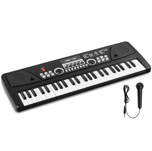 Aanbieding MAX KD49 keyboard kinderen - Speelgoed piano kinderen - Met microfoon