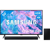 Koop Samsung Crystal UHD 50CU7040 (2024) + Soundbar - Samsung