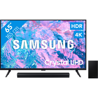 Koop Samsung Crystal UHD 65CU7040 (2024) + Soundbar - Samsung
