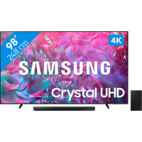 Koop Samsung Crystal UHD 98DU9070 (2024) + Soundbar - Samsung