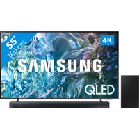 Koop Samsung QLED 4K 55Q64D (2024) + Soundbar - Samsung