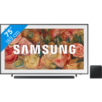 Koop Samsung The Frame 75LS03D (2024) + Samsung HW-S800D Zwart - Samsung